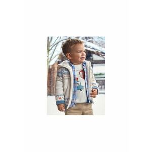 Pulover baieti - 304318740 - Bumbac/Poliamida - Bej imagine