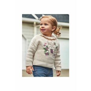 Pulover fete - 304318825 - Poliester/Acril/Poliamida - Bej imagine