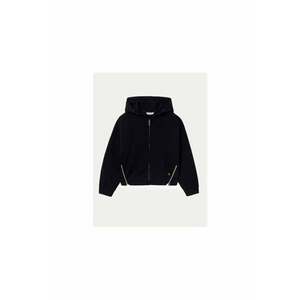 Bluza fete - 304330698 - Bumbac/Poliester - 186 CM - Negru imagine