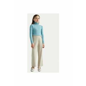 Pantaloni fete - 304330957 - Poliester/Viscoza - Bej imagine