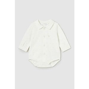 Body de bumbac cu guler ascutit imagine