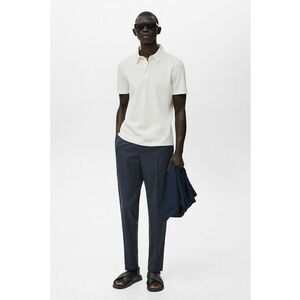 Pantaloni eleganti din amestec de lyocell cu buzunare laterale imagine