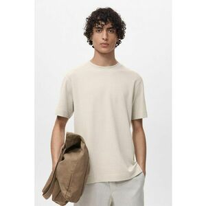 Tricou regular fit cu decolteu la baza gatului imagine