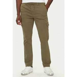 Pantaloni barbati - 304415722 - Bumbac/Poliester - Verde imagine