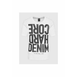 Tricou dama - G Star Raw - 300958896 - Bumbac organic - Alb imagine