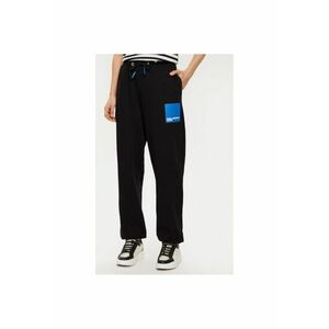 Pantaloni dama - 304582691 - Bumbac organic - Negru imagine