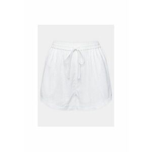 Pantaloni scurti dama - 303652852 - Bumbac - Alb imagine