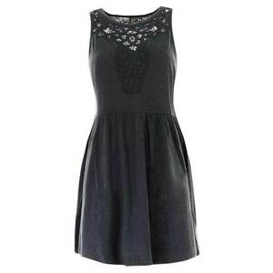 Rochie evazata cu broderie - imagine