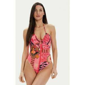 Costum de baie dama - 303784065 - Nylon - Roz imagine