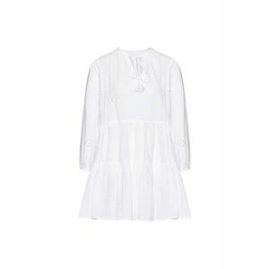 Rochie dama - 208277617 - Bumbac - Alb imagine