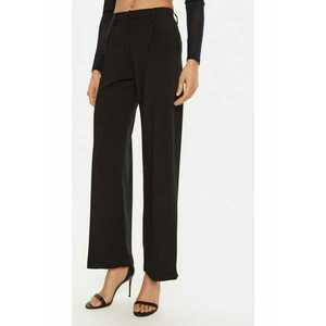 Pantaloni dama - 304923432 - Poliester - Negru imagine