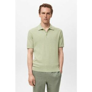 Tricou polo din amestec de bumbac si in imagine