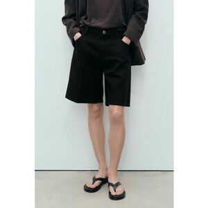 Bermude lejere din denim imagine