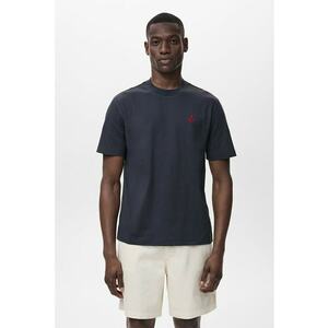 Tricou cu decolteu la baza gatului si detaliu pe piept imagine