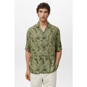 Camasa regular fit cu model abstract imagine