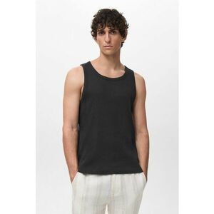 Top striat cu decolteu rotund imagine