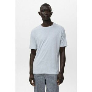 Tricou slim-fit din amestec de in imagine