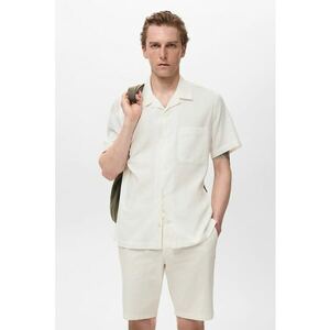 Camasa din bumbac cu maneci scurte imagine