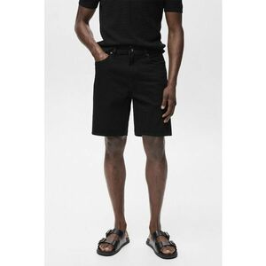 Bermude din denim cu talie medie imagine