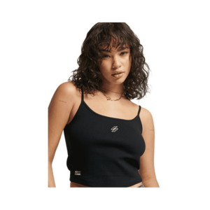 Top striat cu bretele ajustabile - imagine