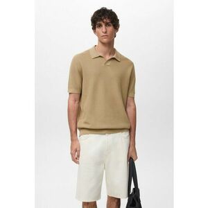 Tricou polo cu decolteu in V imagine