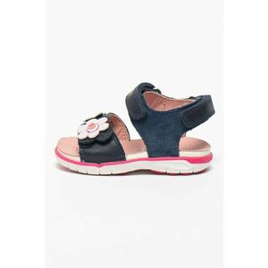 Sandale din piele intoarsa si piele cu detalii florale Delhi imagine