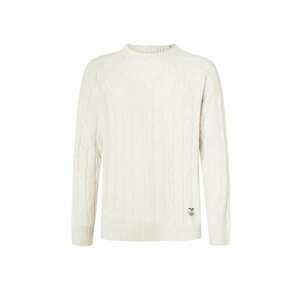 Pulover PM702455 803 - bumbac - alb - imagine
