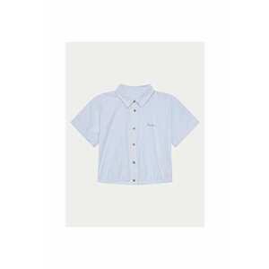 Camasa fete - 303384715 - Albastru - Bumbac imagine