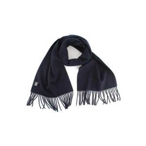 Sal barbati MA.AL.BI - lana - bleumarin - 180cm - cu franjuri imagine