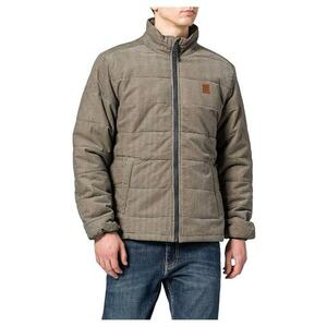 Geaca barbati - Kaki - Poliester - imagine