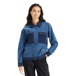 Jacheta dama - Bumbac - Albastru - imagine