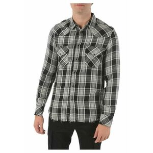 Camasa cu imprimeu in carouri S-East - imagine