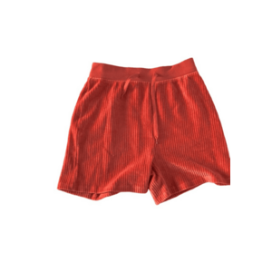 Pantaloni scurti dama - Poliester - Portocaliu - imagine