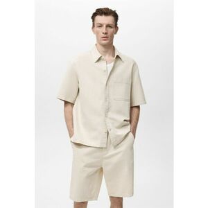 Camasa de denim cu buzunar pe piept imagine