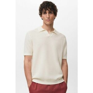 Tricou polo cu decolteu in V imagine