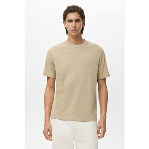 Tricou uni cu decolteu la baza gatului imagine