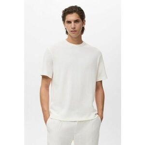 Tricou uni cu decolteu la baza gatului imagine