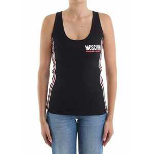 Top Slim fit cu logo - imagine