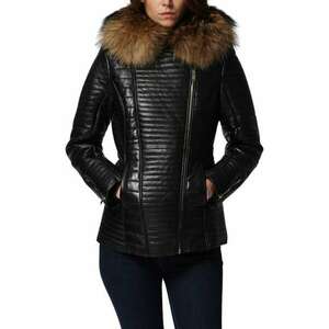 geci de piele naturala dama imagine