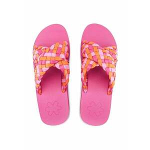 Papuci cu platforma wedge - imagine