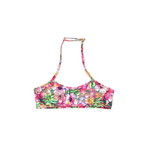 Sutien de baie cu model floral imagine