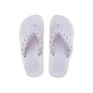 Slapi texturati cu talpa wedge - imagine