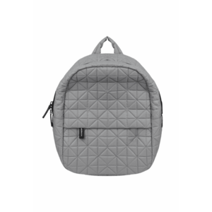 Rucsac Collective - gri - din nylon reciclat - cu compartiment pentru laptop - design modern - unisex imagine
