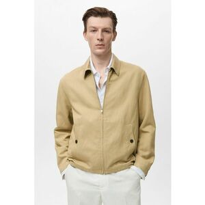 Jacheta din amestec de in cu fermoar imagine