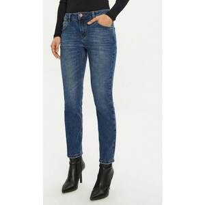 Blugi dama - 26586 - Albastru - Bumbac imagine