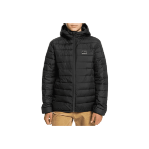 Geaca matlasata Scaly cu gluga imagine