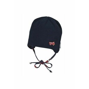 Caciula tricotata subtire cu detaliu brodat imagine