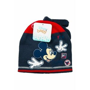 Set de caciula si manusi cu imprimeu cu Mickey Mouse imagine