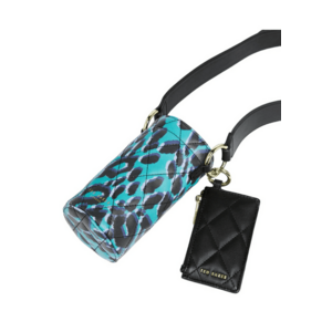 Geanta crossbody pentru sticla cu animal print imagine