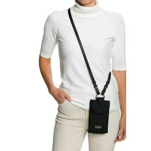 Geanta crossbody pentru telefon din piele intoarsa imagine